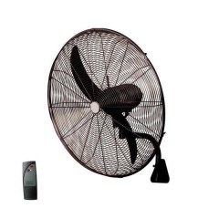 Eurolamp 147-29042 Επαγγελματικός Ανεμιστήρας Επιτοίχιος 180W Διαμέτρου 71cm με Τηλεχειριστήριο